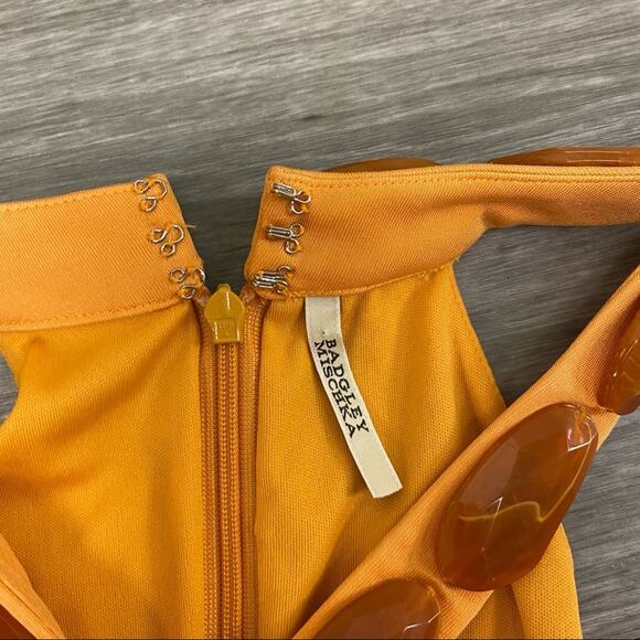 Badgley Mischka Drapey Jewel Dress XS - Picture 7 of 7